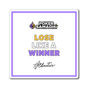 Lose like a winner t.j. Cloutier tj Cloutier poker hall of fame hall of famer poker autograph signature series collection WSOP World Series of poker poker hat poker merchandise poker gifts poker players poker samadhi danielle striker tom mcevoy tj cloutier poker mantras mantra merchandise poker snapback baseball hat poker mantra dad hat poker hat poker cap poker gifts wsop world series of poker poker magnet