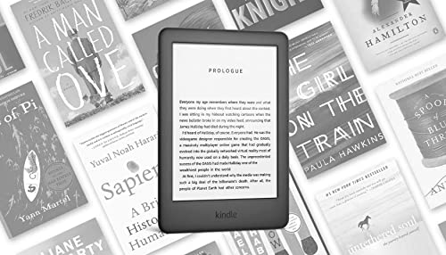Kindle - With a Built-in Front Light (Black + Ad-Supported)