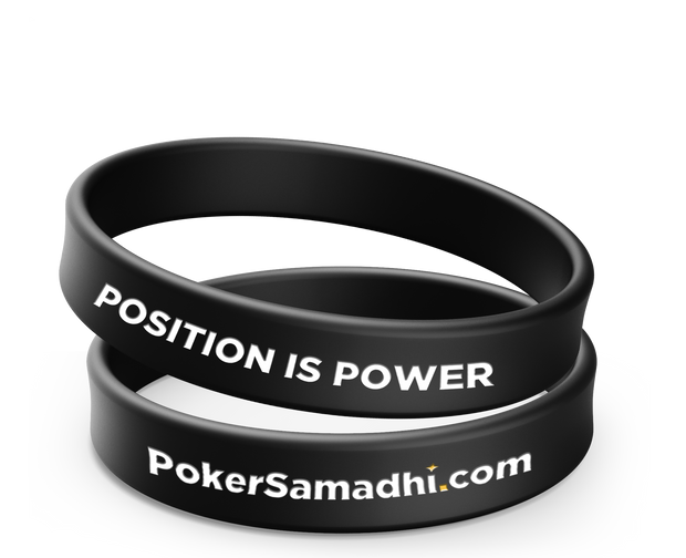 Black Position Is Power Wristband (T.J. Cloutier)