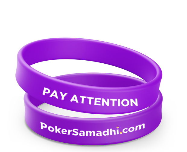 Purple Pay Attention Wristband