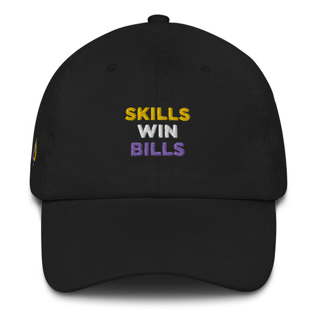 Skills Win Bills Dad Hat
