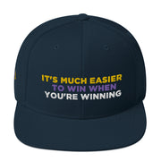 It’s much easier to win when you’re winning poker hall of fame hall of famer poker autograph signature series collection WSOP World Series of poker poker hat poker merchandise poker gifts poker players poker samadhi danielle striker tom mcevoy tj cloutier poker mantras mantra merchandise poker snapback baseball hat poker mantra dad hat poker hat poker cap poker gifts wsop world series of poker poker snapback hat
